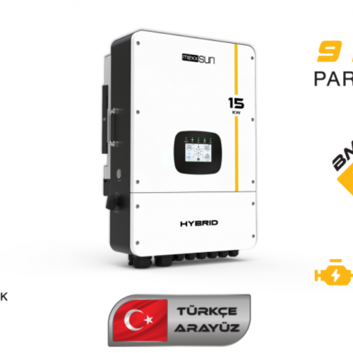 MEXXSUN 15 kW Trifaze LV Hibrit İnverter