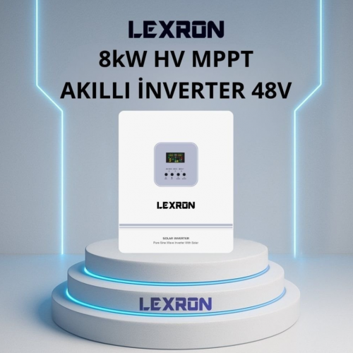 LEXRON 8KW 120-500V HV 2X100A MPPT AKILLI INVERTER